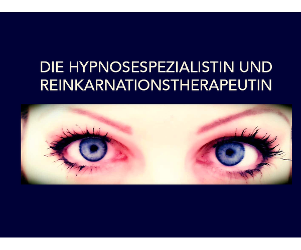 die Hypnosespezialistin und Reinkarnationstherapeutin