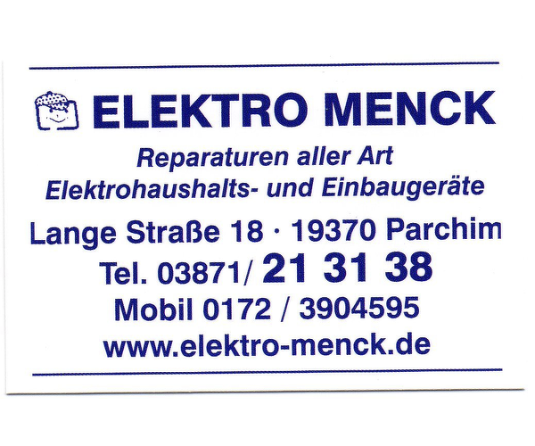 Elektro Menck - Haushaltsgeräte & Service