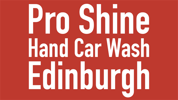 Pro Shine Hand Car Wash Edinburgh