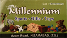 MILLENNIUM SPORTS GIFTS TOYS