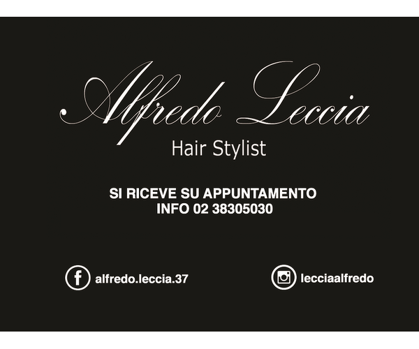 Alfredo Leccia Hairstylist