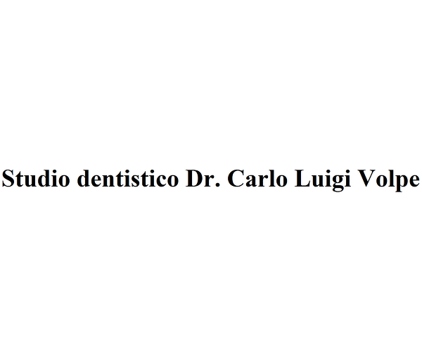 Studio dentistico dr. carlo luigi volpe
