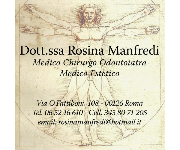 Dott.ssa Rosina Manfredi