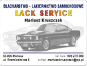 LACK SERVICE Mariusz Kruszczak