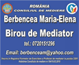 BERBENCEA MARIA ELENA - BIROU DE MEDIATOR