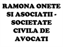 Societate de Avocați Ramona Onete și Asociatii