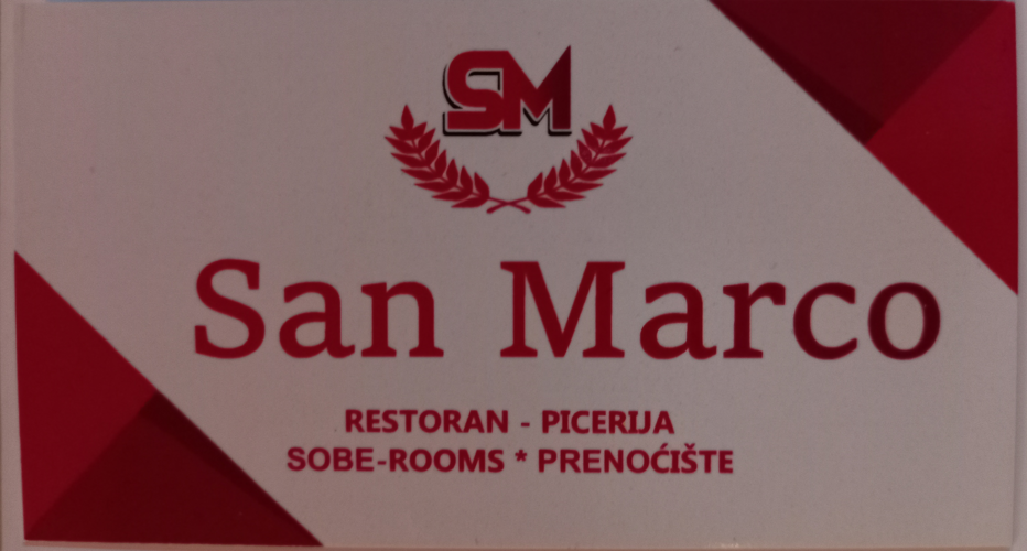 Restoran sa prenocistem San Marko 