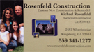Rosenfeld Construction