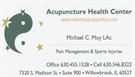 Acupuncture Health Center Michael C. Moy LAC
