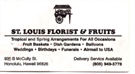 St. Louis Florist & Fruits
