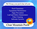 Clear Mountain Pools