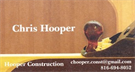 Chris Hooper Construction