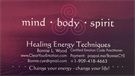 Healing Energy Techniques