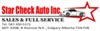 Star Check Auto Service and Sales Inc.