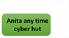 Anita any time cyber hut