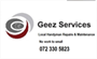 Geez Services